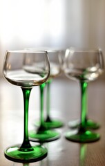 Verres à pied s