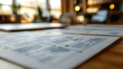 SEO blueprint layout showing internal link strategy with arrows between pages.