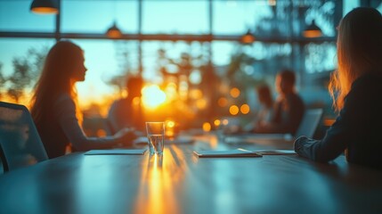 Behind the Scenes Candid Team Moments During Sunset