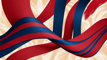 Obraz premium Abstract colorful wavy background. Generative Ai.