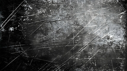 Rough, scratched metal textures interwoven with faint, abstract shapes, set against gradients that transition smoothly from dark to light tones, creating a serene effect