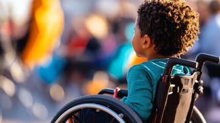 person in a wheelchair