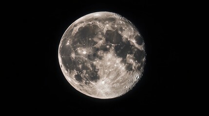 Fototapeta premium close-up Moon space mission 2024