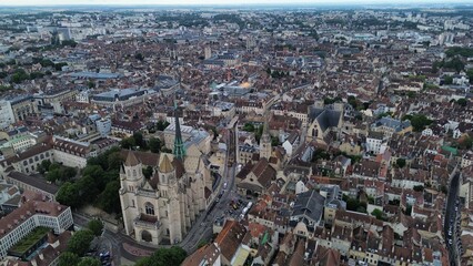 drone photo Dijon france europe