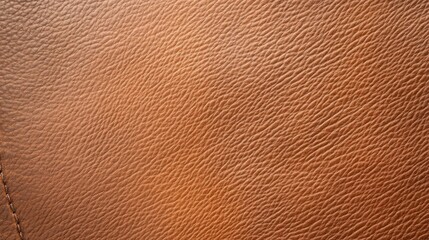 Textured close-up of brown leather showcasing its natural grain and detail