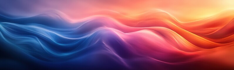 Obraz premium Abstract background with colorful waves