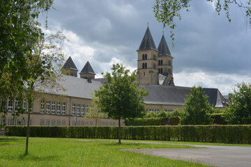 Echternach, Luxemburg, Saint Willibrord Church and Monastery