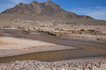 Stream through the desert