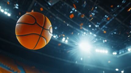 Basketball in Action
