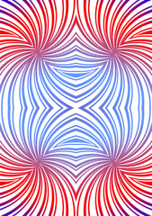 Background image in red and blue tones, placed alternately, can be used in graphic work.