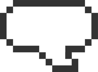 Pixel Speech Bubble