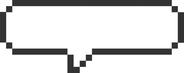 Pixel Speech Bubble