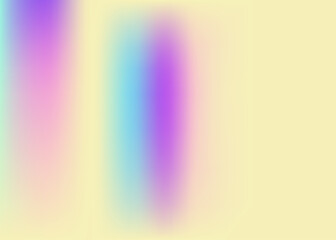 Pearlescent Gradient. Hologram Texture. Unicorn Card. Holographic Background. Neon Vector. Metalic Mesh. Blue Pop Background. Retro Futuristic Brochure. Violet Pearlescent Gradient