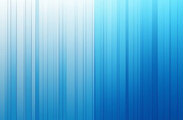 Obraz premium A blue gradient background featuring vertical stripes in varying shades of blue, from light to dark
