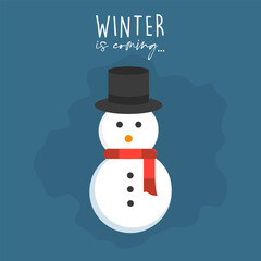 Hello winter vector. Welcome winter vector. Winter vector background.