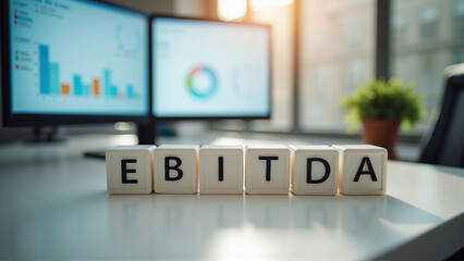 EBITDA - Earnings Before Interest, Taxes, Depreciation and Amortization Business - growth and financial analysis concept