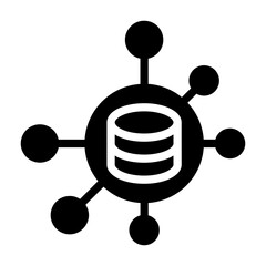 data science Solid icon