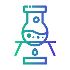 biochemistry Line Gradient Icon