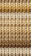 Realistic knitted texture background, showing wool, linen, and cotton weaves, ideal for cozy, natural themes