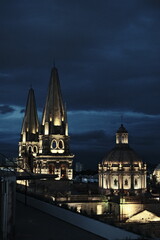 Fototapeta premium Cathedral at night 