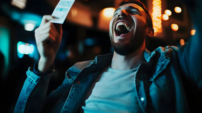 Felicidade em Dose Dupla: A Euforia de Quem Ganhou na Loteria