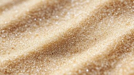 Close-Up of Golden Sand Textures and Patterns