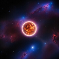 planets in the space 