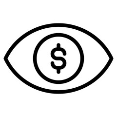 money vision icon