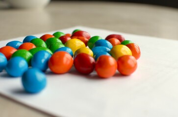 colorful jelly beans