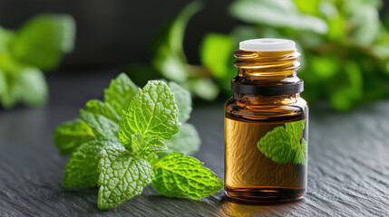 Digestive Comfort with Peppermint Oil: Natural Solution for Stomach Relaxation, Bloating Relief, Digestive Aid