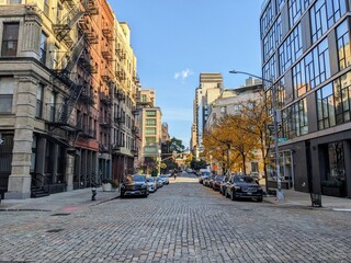 Tribeca on a Fall morning, New York, NY - October 2024