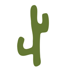 Mexican cactus wall decor in boho style