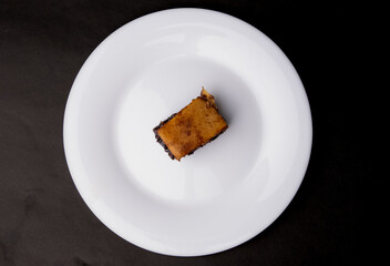 Flat lay of Sweet martabak terang bulan, chocolate peanut pancakes