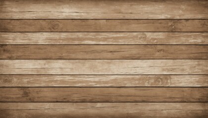 Fototapeta premium Scuffed wood grain grunge overlay with faint scratches, soft brown and beige tones, and visible grain lines for a rustic feel