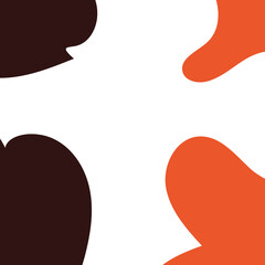 Neutral abstract shapes background 