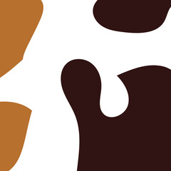 Neutral abstract shapes background 