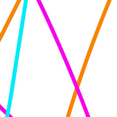 Colorful Abstract Lines Graphic Design