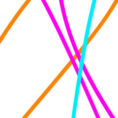 Colorful Abstract Lines Graphic Design