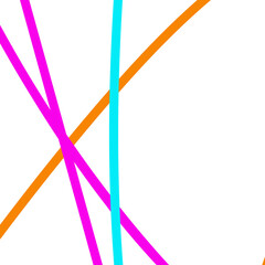 Colorful Abstract Lines Graphic Design