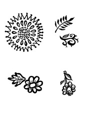 イラスト素材（花・植物）