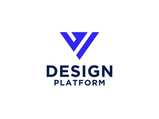Initial Letter V Logo. Usable for Business, Architecture, Construction and Building Logos.