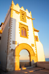 Arquitectura, Sitges, costa, mar, poblado