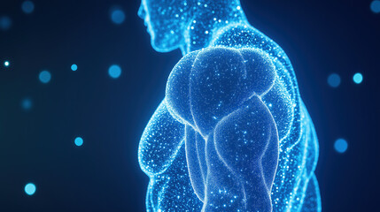 Innovative Holographic Display of Creatine's Benefits for Muscle Power, Strength Gains, and Enhanced Sports Performance