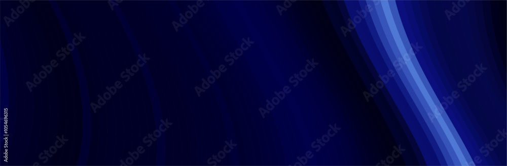 Poster abstract blue and black gradient background with diagonal stripes.