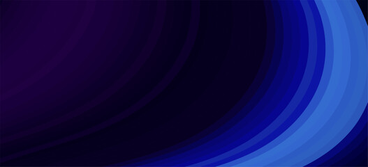 Abstract blue and purple curved lines background.