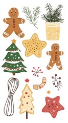 Christmas Cookies and Decorations: A Festive Collection