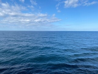 In the middle of the Atlantic Ocean
