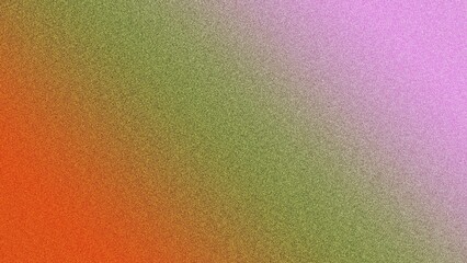 Purple, Green, and Orange Gradient Background with Subtle Noise Texture – Ideal for Social Media Content, Digital Art, and Adding a Unique, Colorful Depth to Modern Designs