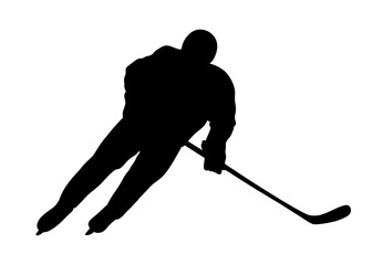 Hockey player silhouette, Hockey players silhouettes, silhouette ice hockey player, Youth Hockey Player Silhouettes, silhouette of hockey player gestures, poses, expressions.	