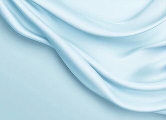 Obraz premium Light blue background with soft shadows and blurred natural shadows, an elegant backdrop for product display or presentation